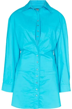 Jacquemus Vestido camisero Baunhilha