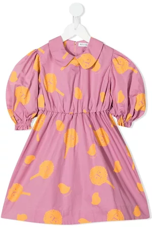 REJINA PYO Vestido Nora con árbol estampado