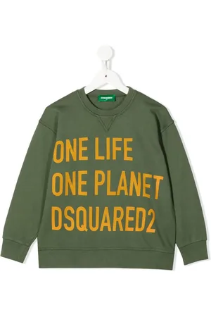 Dsquared2 Sudadera con eslogan estampado