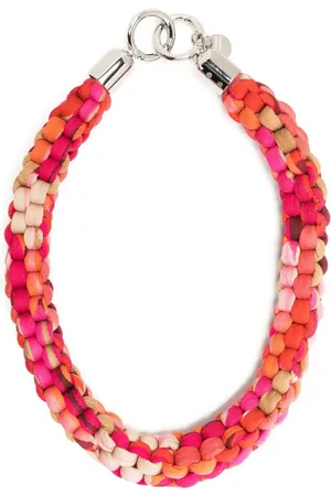 GIANLUCA CAPANNOLO Collar entretejido grueso