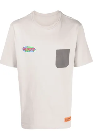 Heron Preston Playera con logo estampado