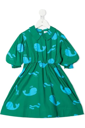 REJINA PYO Vestido Nora con ballena estampada