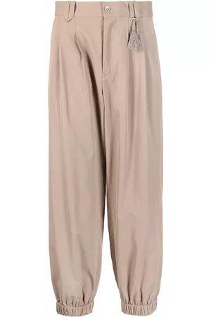 Ports V Pantalones capri plisados