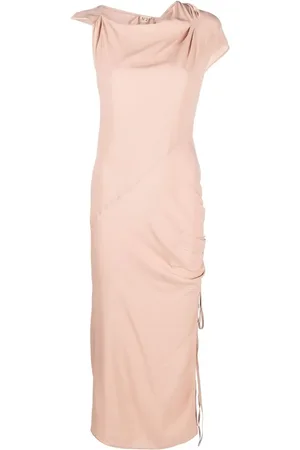 Nº21 Vestido midi asimétrico