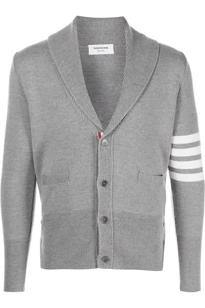 Thom Browne Cárdigan con motivo 4-Bar