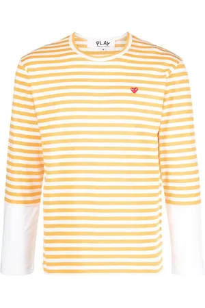 Comme des Garçons Playera con logo bordado