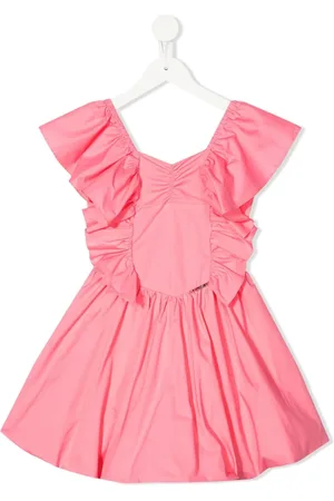 Twin-Set Vestido corto con ribetes de volantes