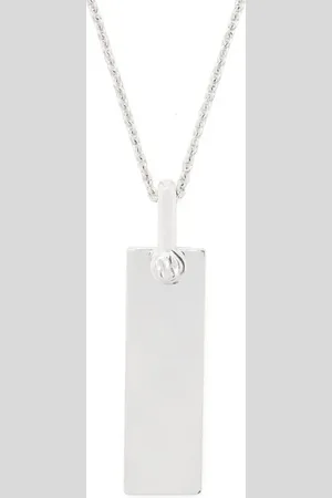 PARTS OF FOUR Collar con dije de placa