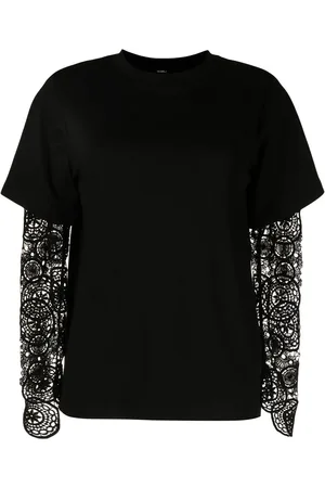 GOEN.J Playera con cuello redondo