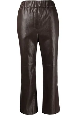GOEN.J Pantalones capri con tiro alto