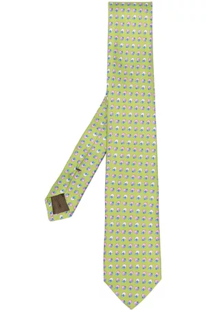 Church's Corbata con estampado geométrico