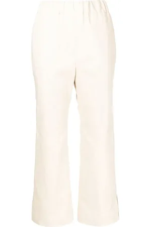 GOEN.J Pantalones capri con tiro alto