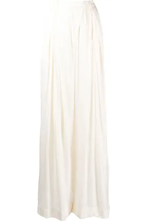 GOEN.J Pantalones anchos con tiro alto