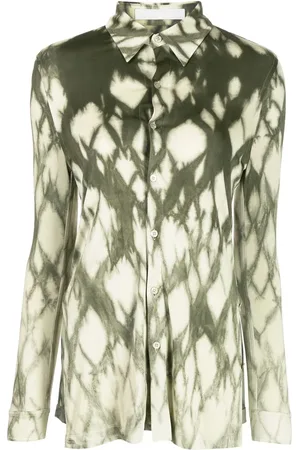 DION LEE Camisa Shibori Mitre