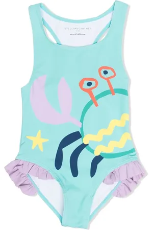 Stella McCartney Traje de baño con estampado gráfico