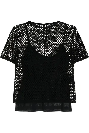 GOEN.J Playera de tejido flojo
