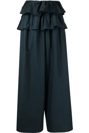 GOEN.J Pantalones anchos a capas
