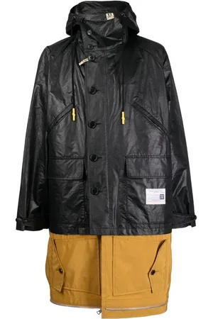 Maison Mihara Yasuhiro Abrigo con capas y capucha