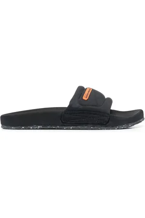 Heron Preston Sandalias con parche del logo