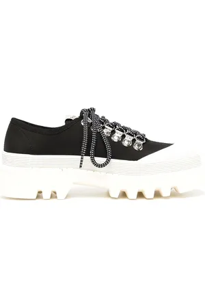 Proenza Schouler Tenis bajos con suela gruesa
