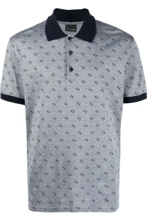 BILLIONAIRE Playera tipo polo con logo bordado