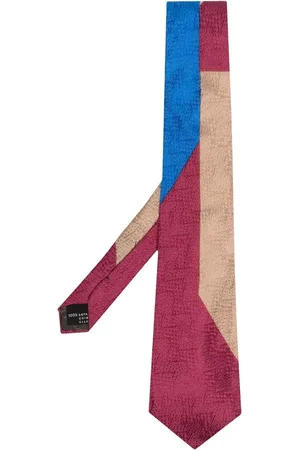 VERSACE Corbata con diseño color block 2000