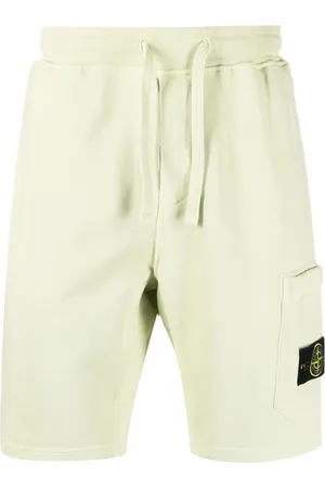 Stone Island Shorts deportivos con parche Compass