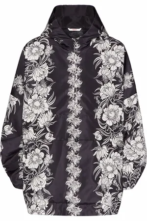 VALENTINO GARAVANI Chamarra con capucha y estampado gráfico