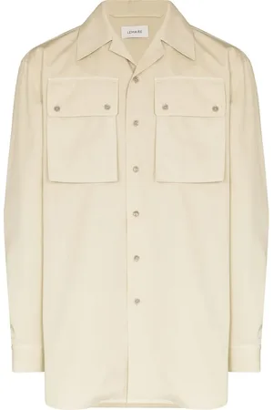 LEMAIRE Camisa con bolsillos y solapa