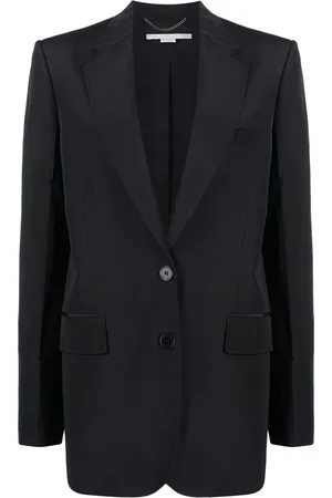 Stella McCartney Blazer con solapas de muesca y botones