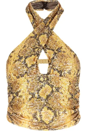 GCDS Top con cuello halter