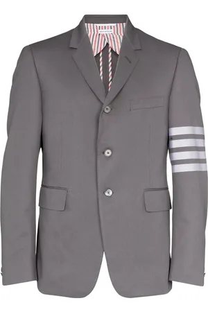 Thom Browne Blazer Engineered con botones y motivo 4-Bar