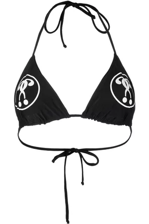 Moschino Top de bikini Double Question Mark