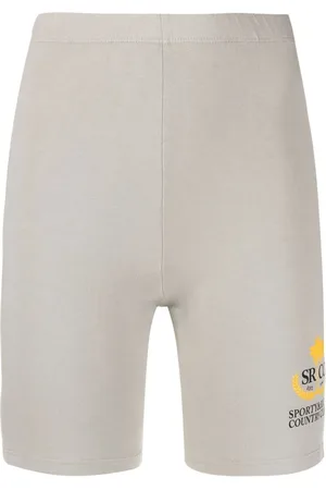 Sporty & Rich Shorts con logo estampado