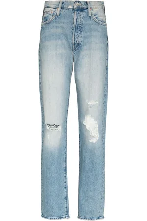 Mother Jeans rectos The Huffy Skimp