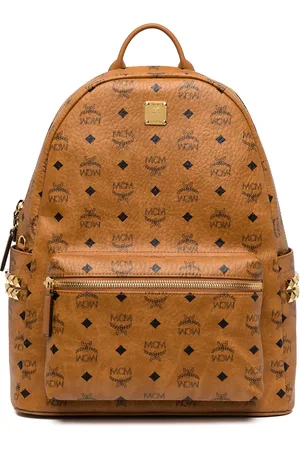 MCM Mochila Stark mediana con apliques