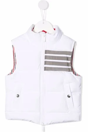 Thom Browne Chaleco a rayas estampadas