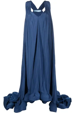Lanvin Vestido con volantes