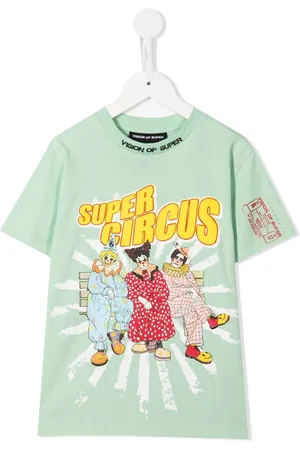 Vision Of Super Playera con estampado Super Circus
