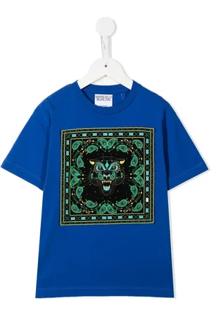 MARCELO BURLON Playera con estampado Bandana Tiger