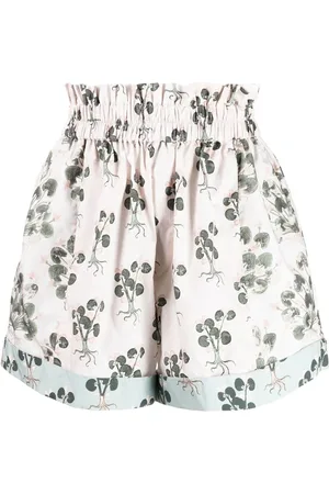 BIYAN Shorts con estampado floral