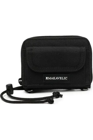 Makavelic Cartera con cierre y logo