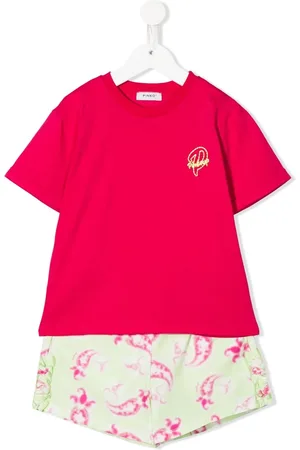 Pinko Set de shorts con estampado de cachemira