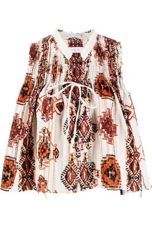 IRO Blusa con estampado gráfico