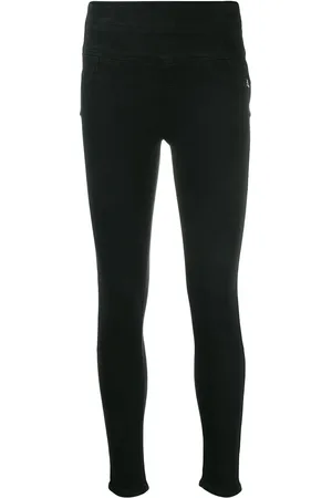 Patrizia Pepe Skinny jeans con logo bordado