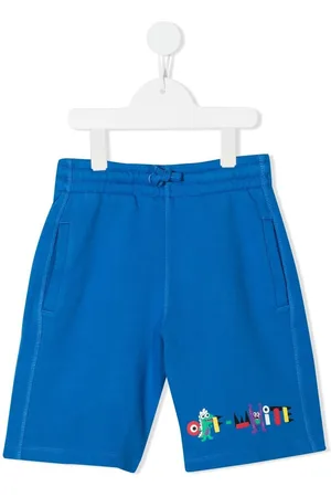 OFF-WHITE Shorts con estampado de caricatura