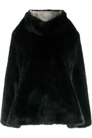 Comme des Garçons Capa de pelo artificial