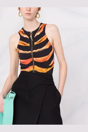 Roberto Cavalli Top estampado Freedom