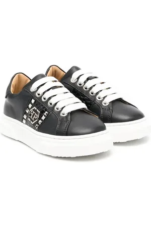 Philipp Plein Tenis con agujetas y apliques