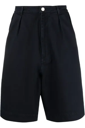 RAF SIMONS Bermudas con detalle de pinzas